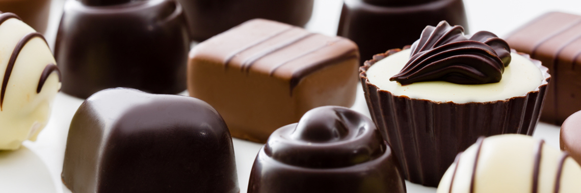 Närbild på läcker choklad - Choklad och konfektyr - AAK