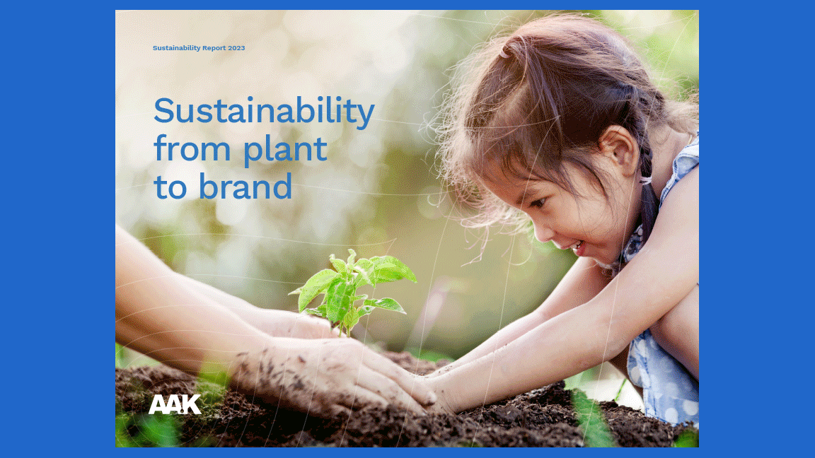 A sequence of sustainability report showing casing its pages.