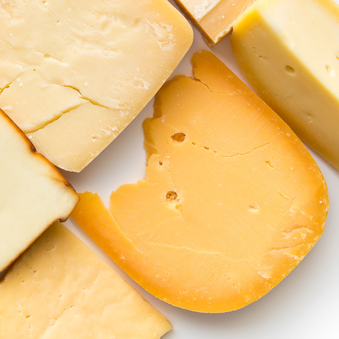 Olika sorters ostar - Mejeriprodukter och glass - AAK